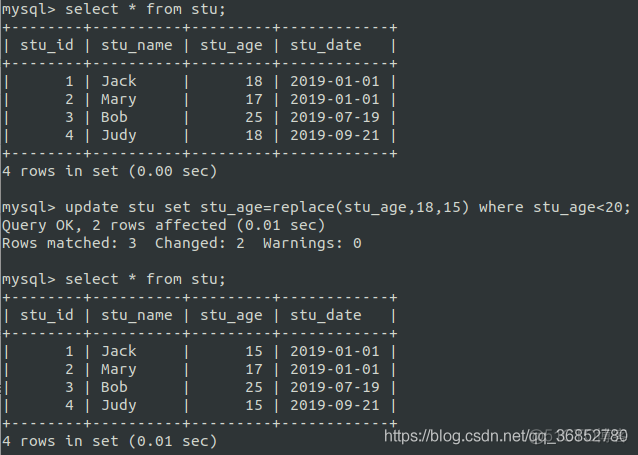 MySQL命令行基本操作 - MySQL_Mysql_07