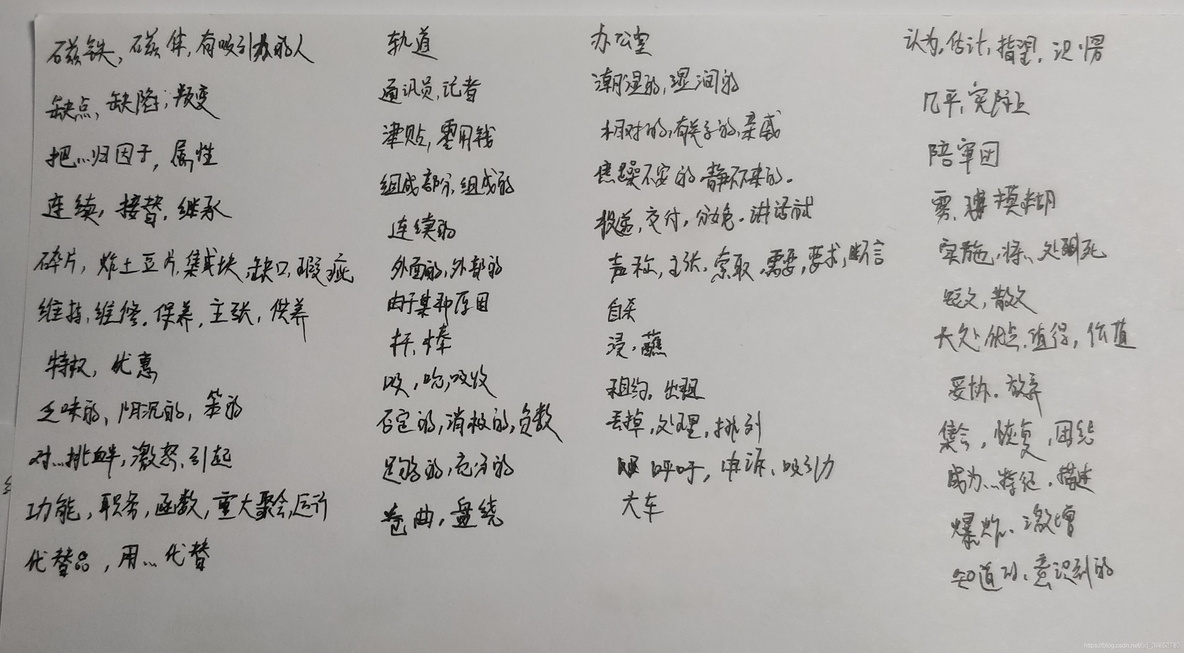 英语四级单词(一)_英语四级_12