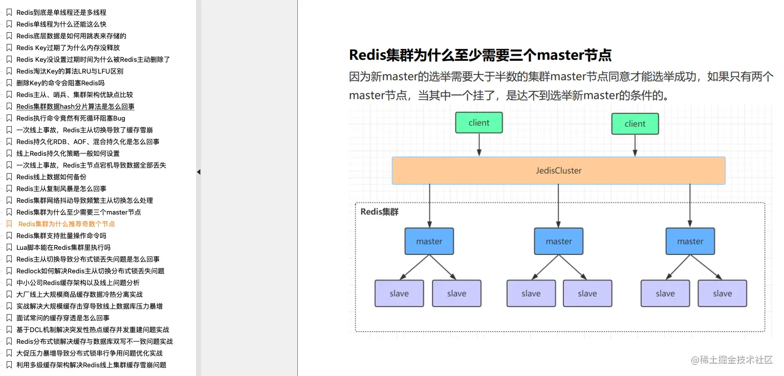 一线互联网大厂都是怎么面试Redis_数据库