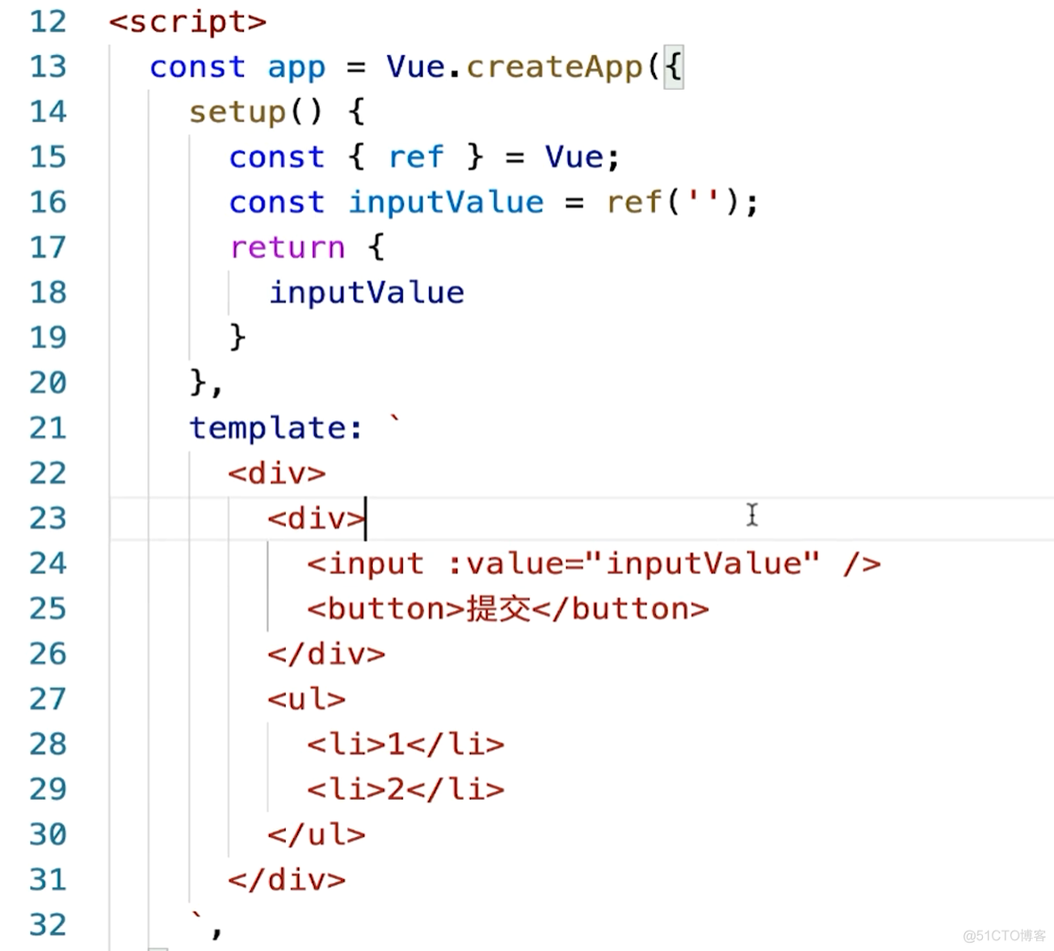 【Vue】使用 Composition API 开发TodoList（1）_开发TodoList_03