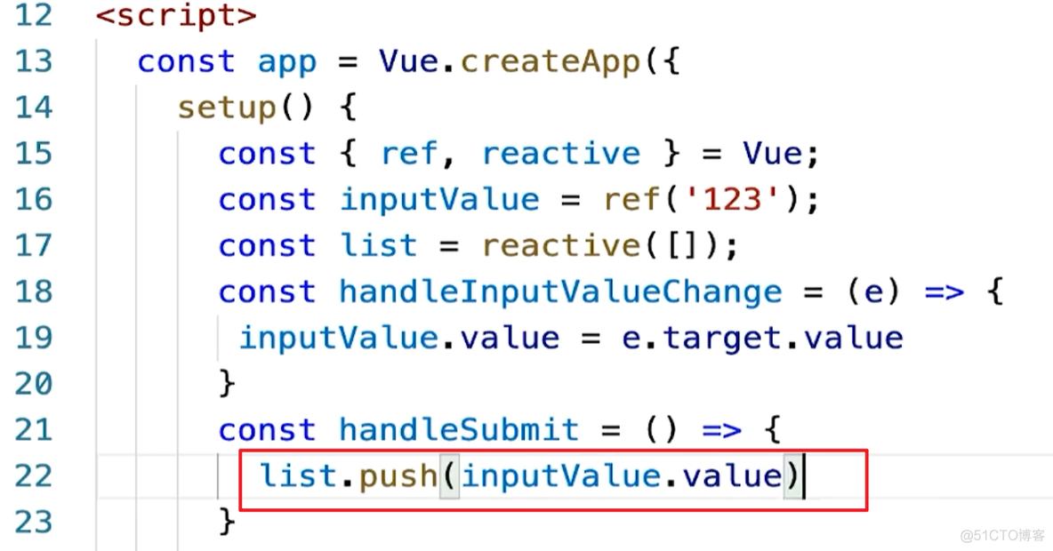 【Vue】使用 Composition API 开发TodoList（1）_开发TodoList_13