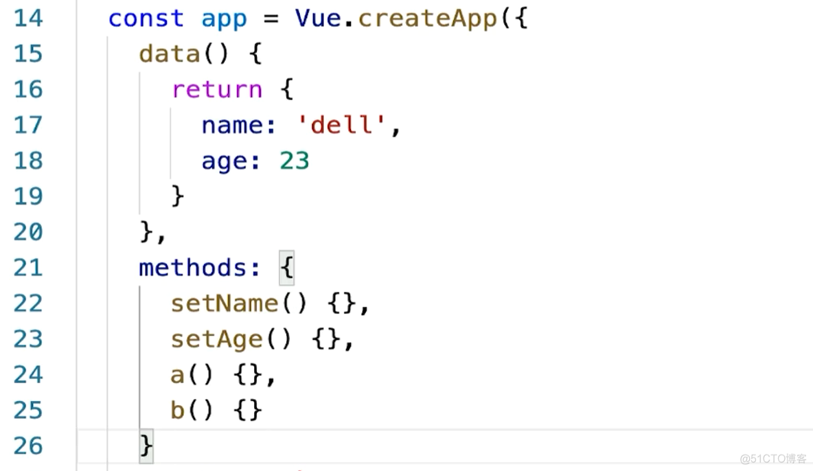 【Vue】Setup 函数的使用_数据_02