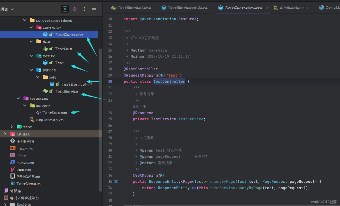 IDEA2022插件：EasyCode一键生成增删改查代码_java_12