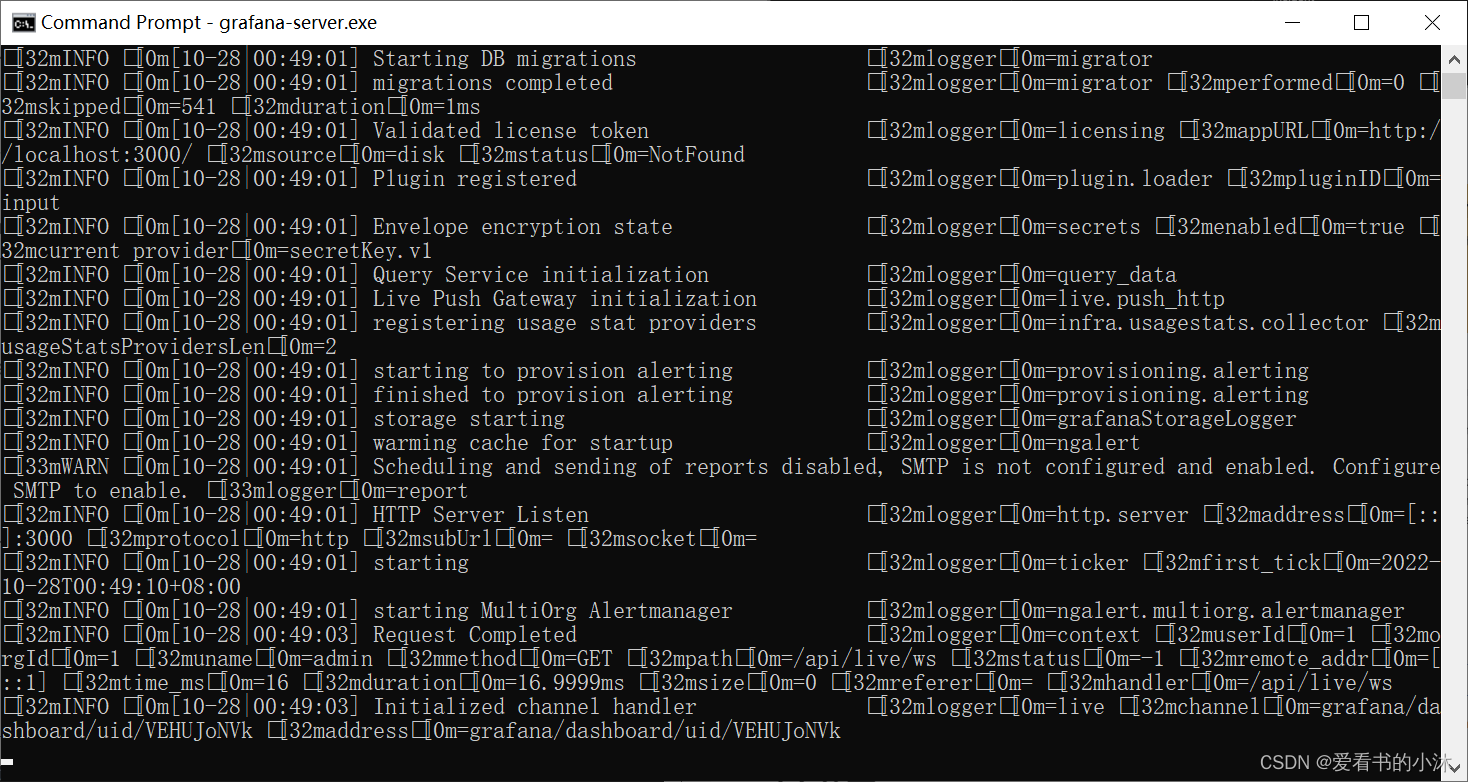 【Web开发】Python实现Web仪表盘功能（Grafana）_web server_19