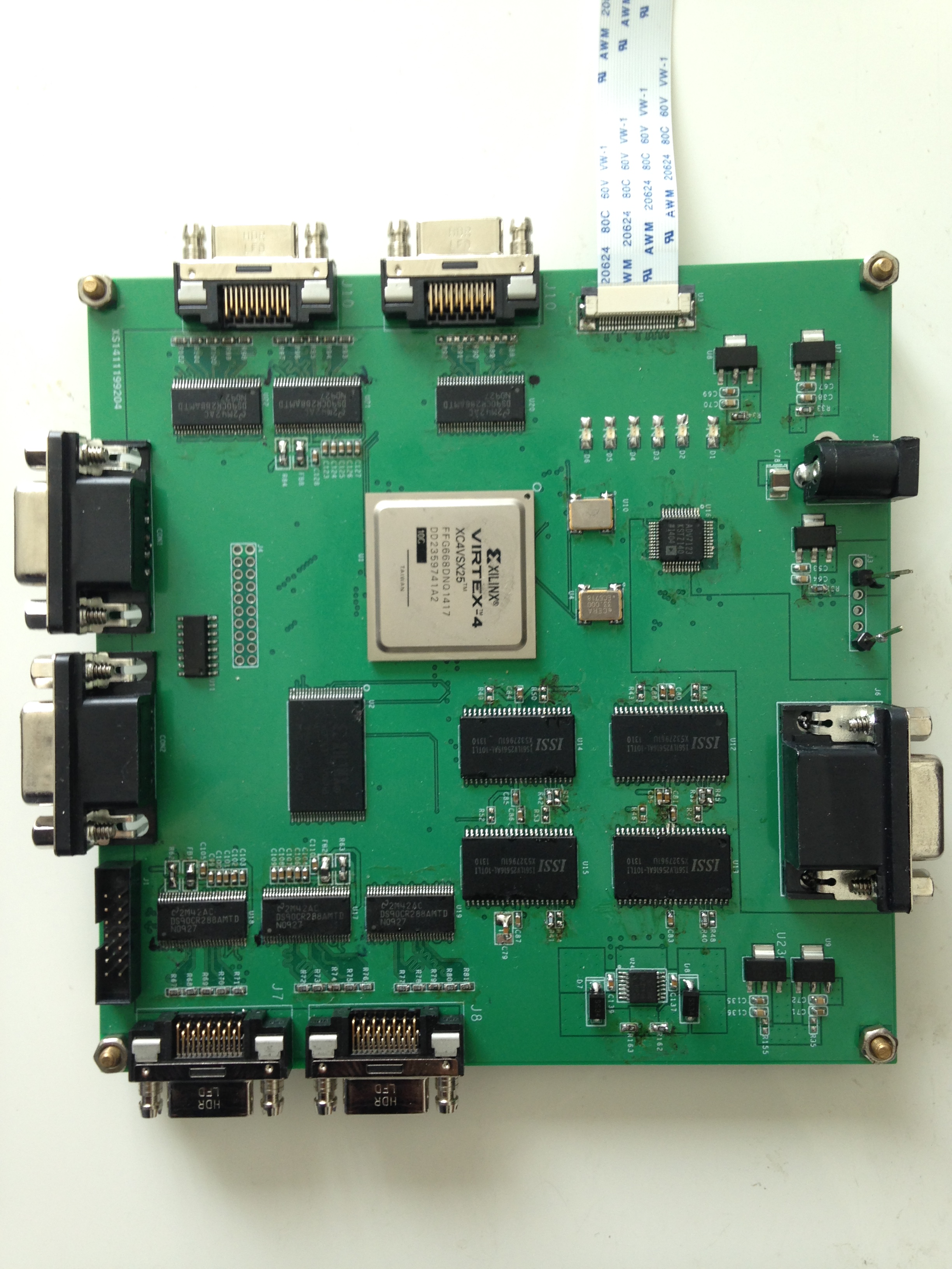 Virtex-4 cameralink开发板PCI图像采集卡定制FPGA-HDMI编码-LVDS相机_cameralink_02