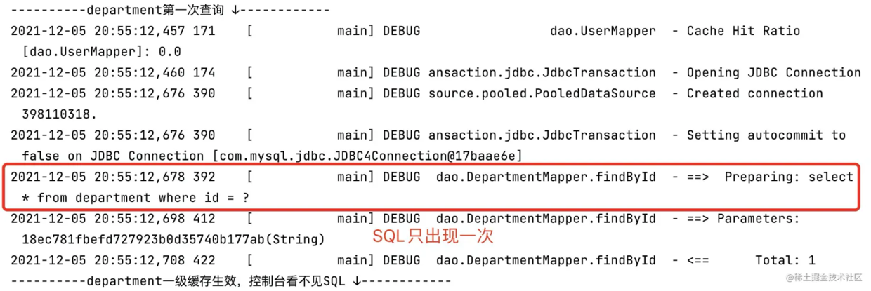 从根上理解Mybatis的一级、二级缓存_sql