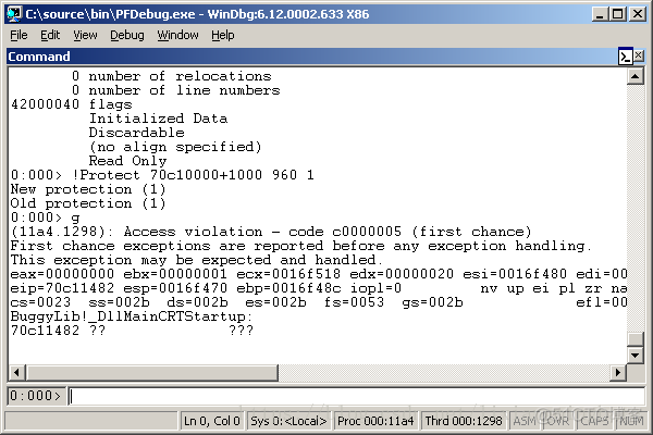 Extending windbg with Page Fault Breakpoints (windbg页面断点)_c++