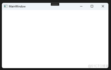 WPF项目空白窗口