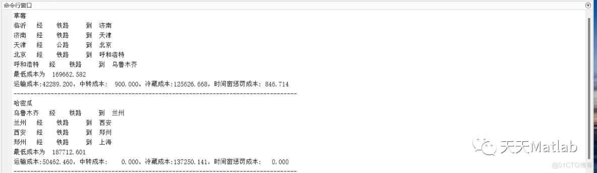 【路径规划-多式联运】基于遗传算法求解多式联运冷链运输成本优化问题附matlab代码_遗传算法_04