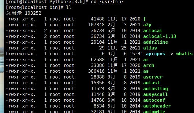 centos install python 3.8