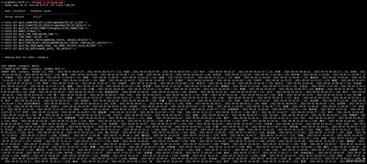 MySQL: 备份 & 导入备份_mysql_02