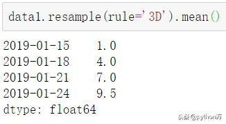 Python时间序列分析之_时间重采样（降采样和升采样）_数据_06