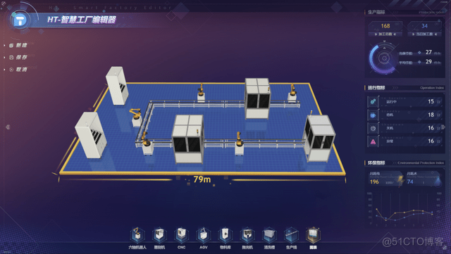 零代码拖拉拽：3D 组态编辑器，构建数字孪生工厂_编辑器_02