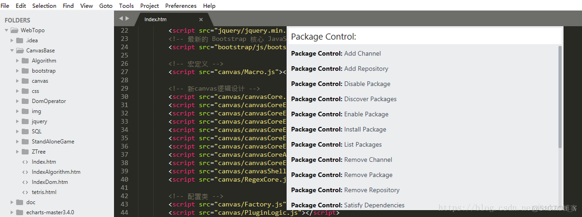 Sublime Text 3 配置_ide