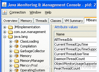 JVM监控工具jconsole_jsonsole详解_17