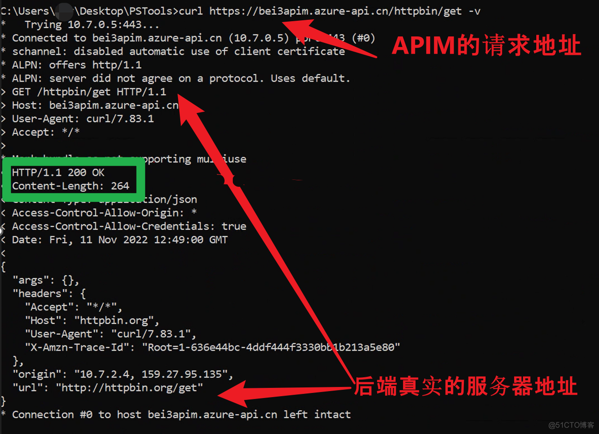 【Azure API 管理】Azure APIM服务集成在内部虚拟网络后，在内部环境中打开APIM门户使用APIs中的TEST功能失败_APIM内网