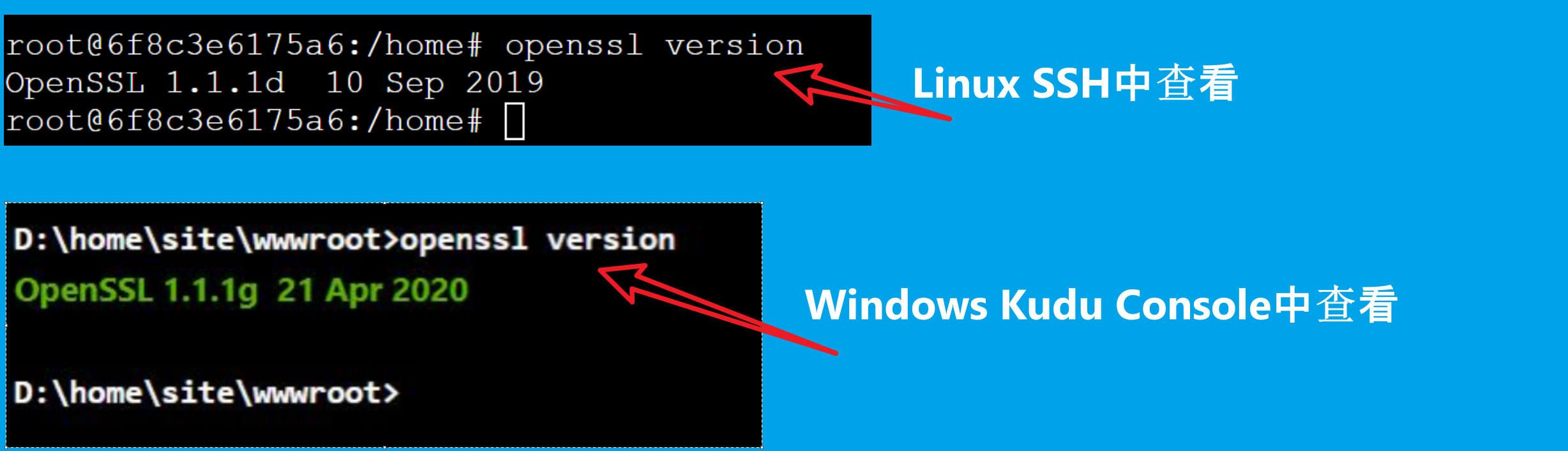 【Azure 环境】Azure 云环境对于OpenSSL 3.x 的严重漏洞(CVE-2022-3602 和 CVE-2022-3786)的处理公告_App Service_04