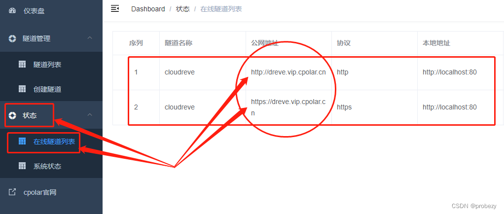 使用Cpolar+Cloudreve搭建强大的PHP云盘系统_端口映射_32