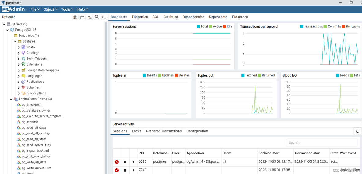 PostgreSQL 15.0下载与安装详细保姆教程_安装过程_16