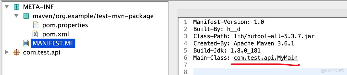 Maven 打包可运行jar包_java_06