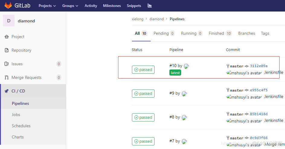 Jenkins 连接 Gitlab 实现 push 代码 自动构建_maven_13