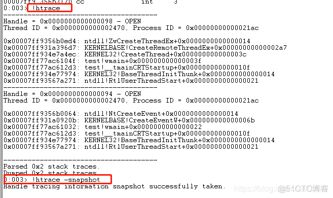 windbg !htrace 定位句柄泄露_句柄_02