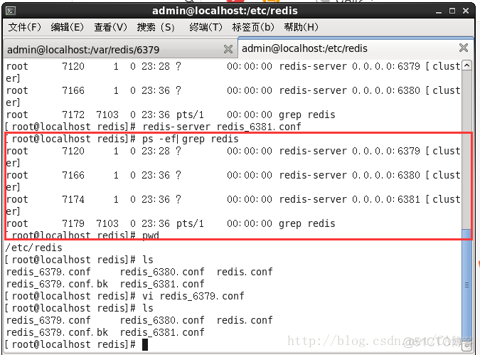 Redis 启动多实例_redis_07