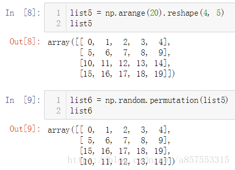 Numpy关于shuffle和permutation的区别_numpy_03