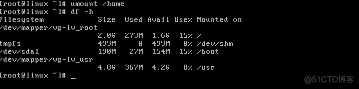 CentOS 6.8 lvm调整分区大小_3g_02