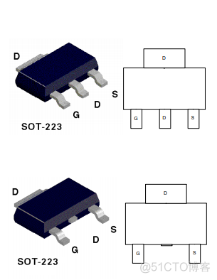 SOT-23、SOT-223封装的三极管、MOS管_三极管_04