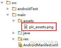 如何在Android Studio中放置assets文件夹_assets目录_05