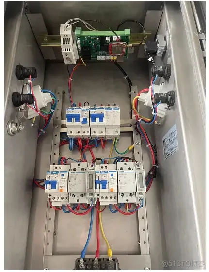 安科瑞导轨安装智能仪表在水电桩行业应用_组网_02