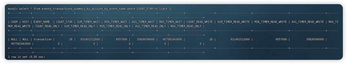 【第22天】SQL进阶-查询优化- performance_schema系列四：事件统计（SQL 小虚竹)_sed_16