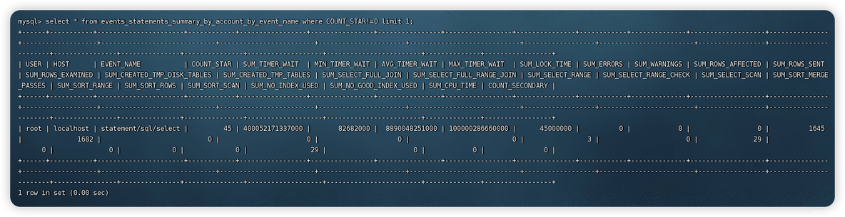 【第22天】SQL进阶-查询优化- performance_schema系列四：事件统计（SQL 小虚竹)_等待事件_22