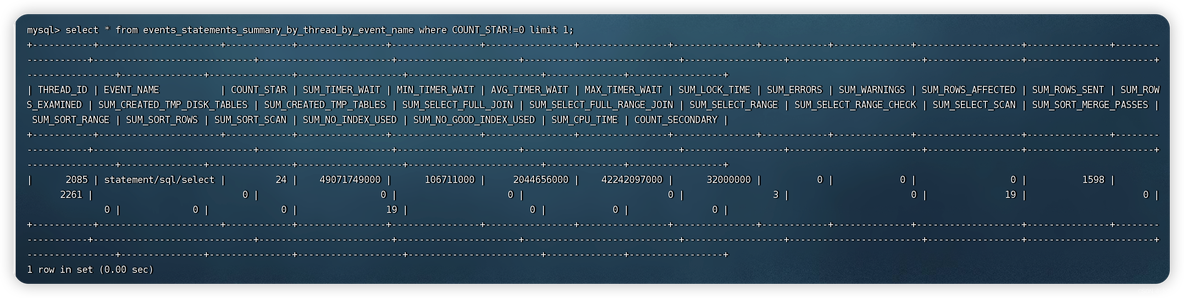 【第22天】SQL进阶-查询优化- performance_schema系列四：事件统计（SQL 小虚竹)_java_26