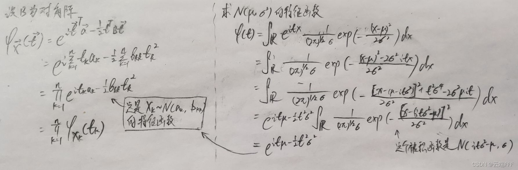 随机过程（2.2）—— 多维高斯分布_n元高斯分布_152