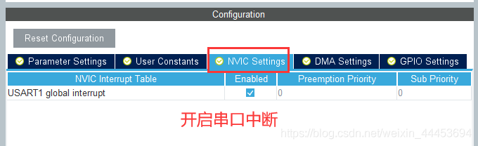 STM32CubeMX之串口配置_STM32CubeMX_03