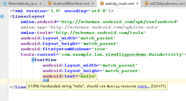 Android Studio 使用 lint 优化代码_android_04