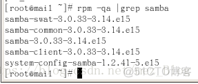 LINUX下Samba服务器的搭建与配置（基础版）_Samba