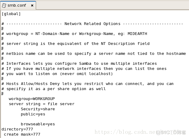 LINUX下Samba服务器的搭建与配置（基础版）_服务器_09