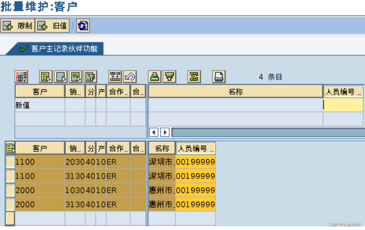 SAP-批量修改主数据-mass_主数据_04