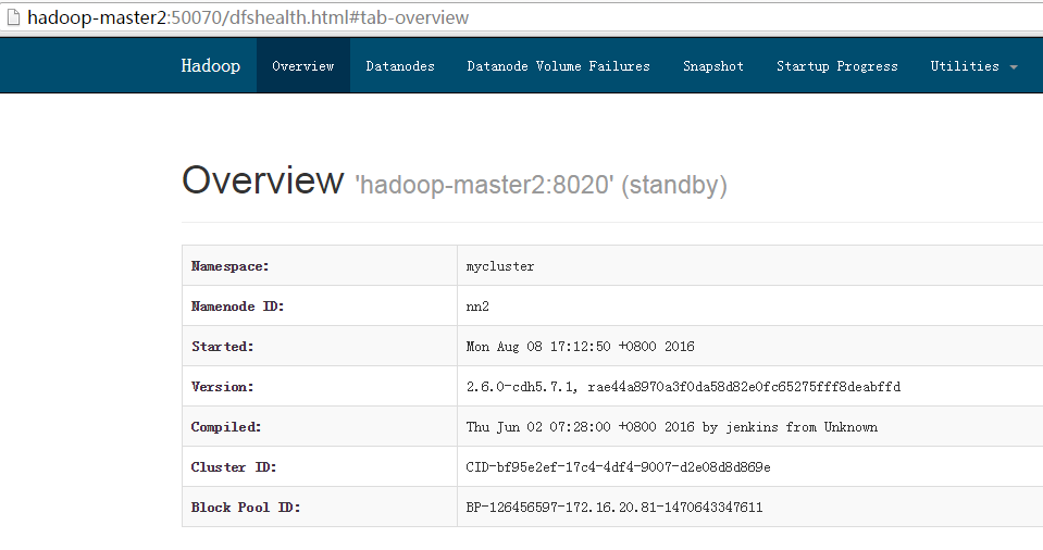 Hadoop 2.0 HA高可用集群配置详解_开发工具_11