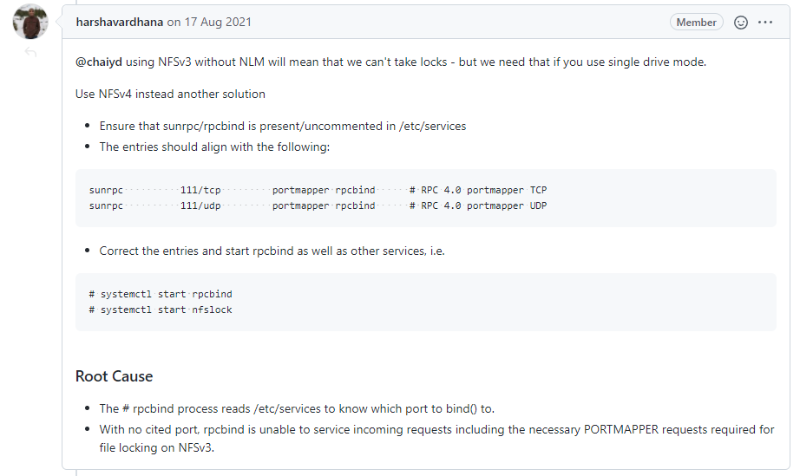 ERROR Unable to initialize backend: no locks available._解决方案_02