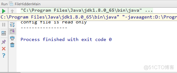 How to make a file read only in java_读文件