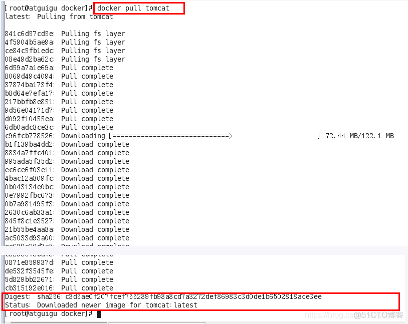 Docker的常用安装+本地镜像发布到阿里云-笔记-全_1024程序员节_03