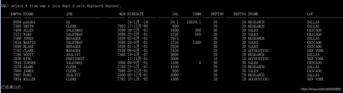 oracle-多表查询_右外连接_10