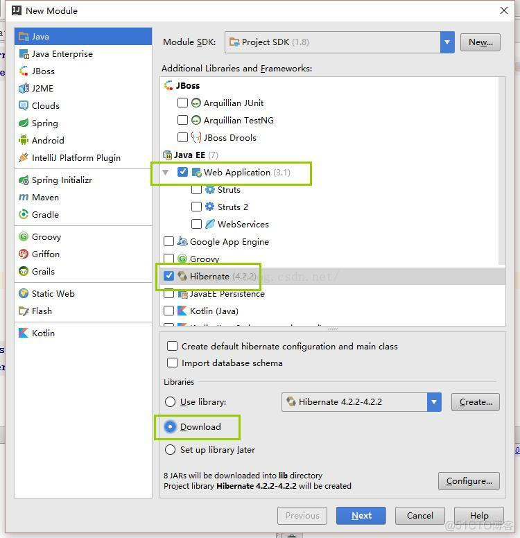 intellij配置hibernate自动生成hbm.xml文件_java web