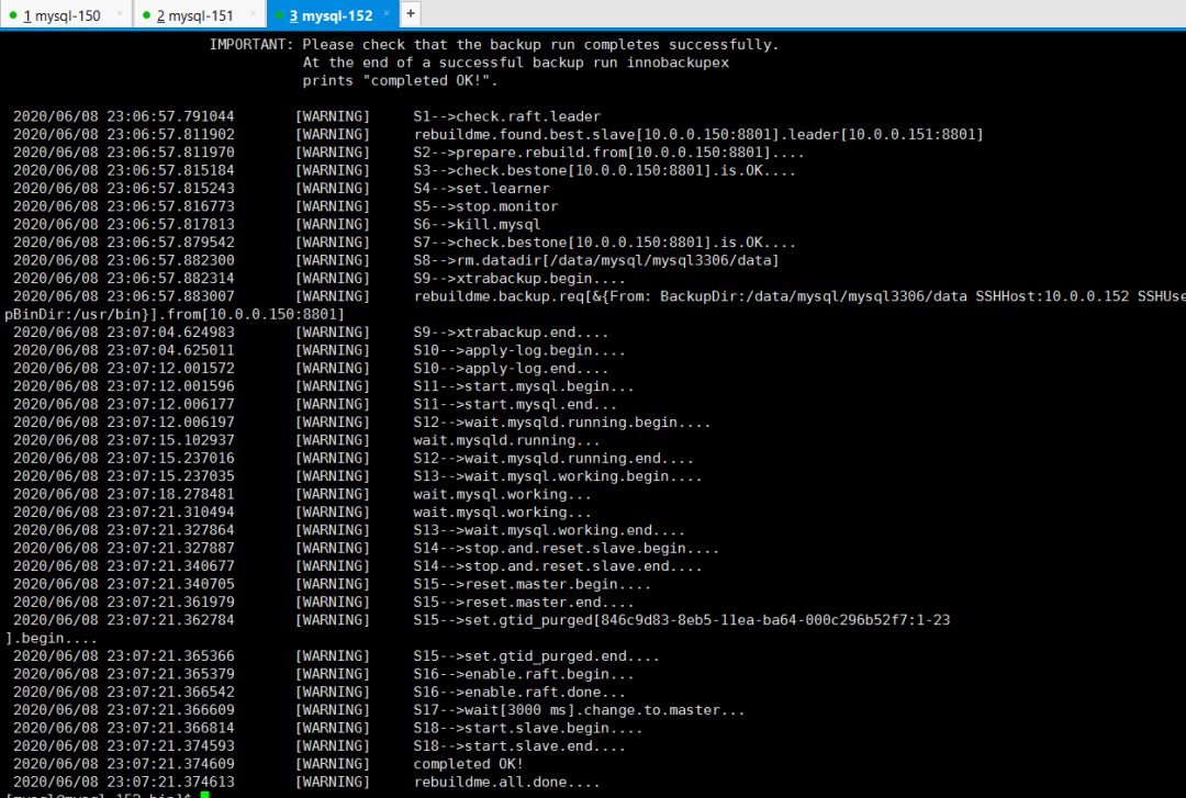 使用Xenon实现MySQL高可用集群_mysql_11