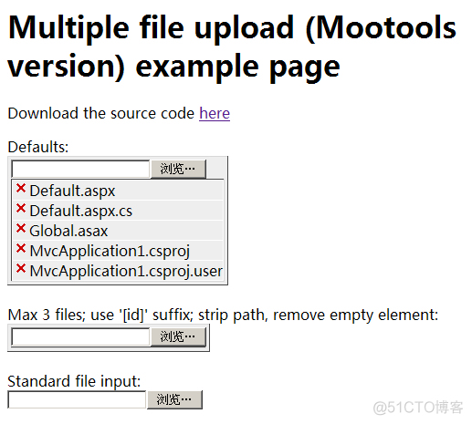 multiple file upload 多文件上传精典_JavaScript